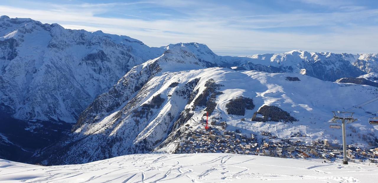 Studio Alpheratz Forest - 1 A 3 Pers - Wifi, Balcon, Vue Piste Et Glacier Muzelle, Calme, Proche Commerces Et Pistes- Tsc Super Venosc A 80M เลส์เดอซาลป์ ภายนอก รูปภาพ