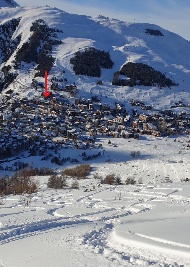Studio Alpheratz Forest - 1 A 3 Pers - Wifi, Balcon, Vue Piste Et Glacier Muzelle, Calme, Proche Commerces Et Pistes- Tsc Super Venosc A 80M เลส์เดอซาลป์ ภายนอก รูปภาพ